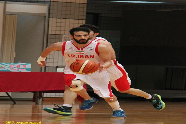 مسابقه بسکتبال ایران-چین